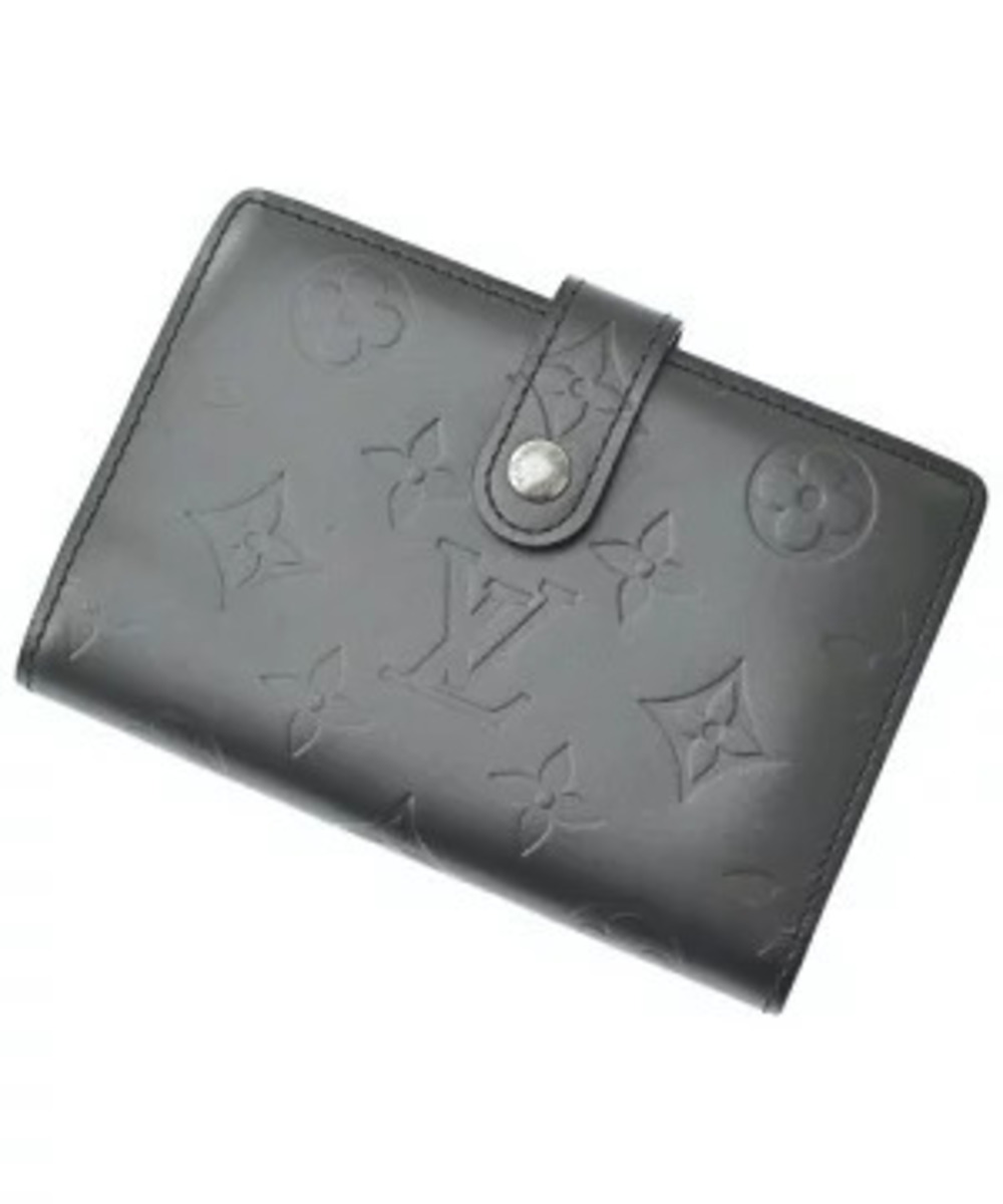 Louis Vuitton Wallet coin case Wallet Gray All over